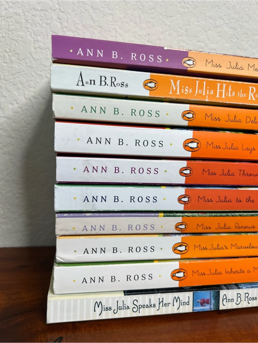 Miss Julia Series Paperback Book Lot of 10 Cozy Mystery